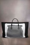 TROMPE L&#39;OEIL 5AC MEDIUM BAG IN BLACK, SS24