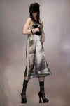 FREEZE-FRAME DRESS IN GREY, SS24