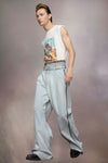 MEMORY OF OVERSIZED JEANS  IN LIGHT BLUE, SS24