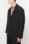 SINGLE-BREASTED SUIT JACKET IN BLACK, FW24