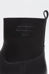 LEATHER WAXED BOOT IN BLACK, FW24