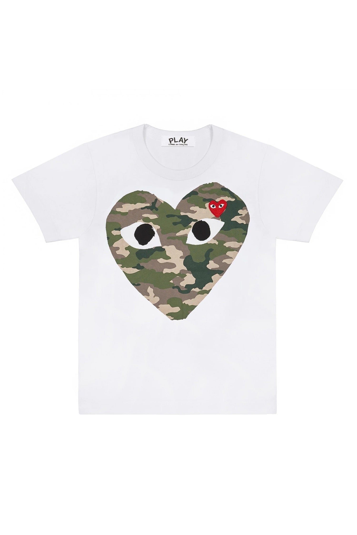 CAMOUFLAGE T-SHIRT WITH  IN WHITE, SS24