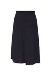 FLY FRONT SKIRT IN NAVY, W24/25