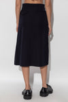 FLY FRONT SKIRT IN NAVY, W24/25