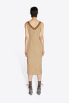 DINARI TAPE DRESS IN BEIGE, SS24