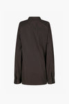 CLICKS SHIRT IN DARK BROWN, AW25