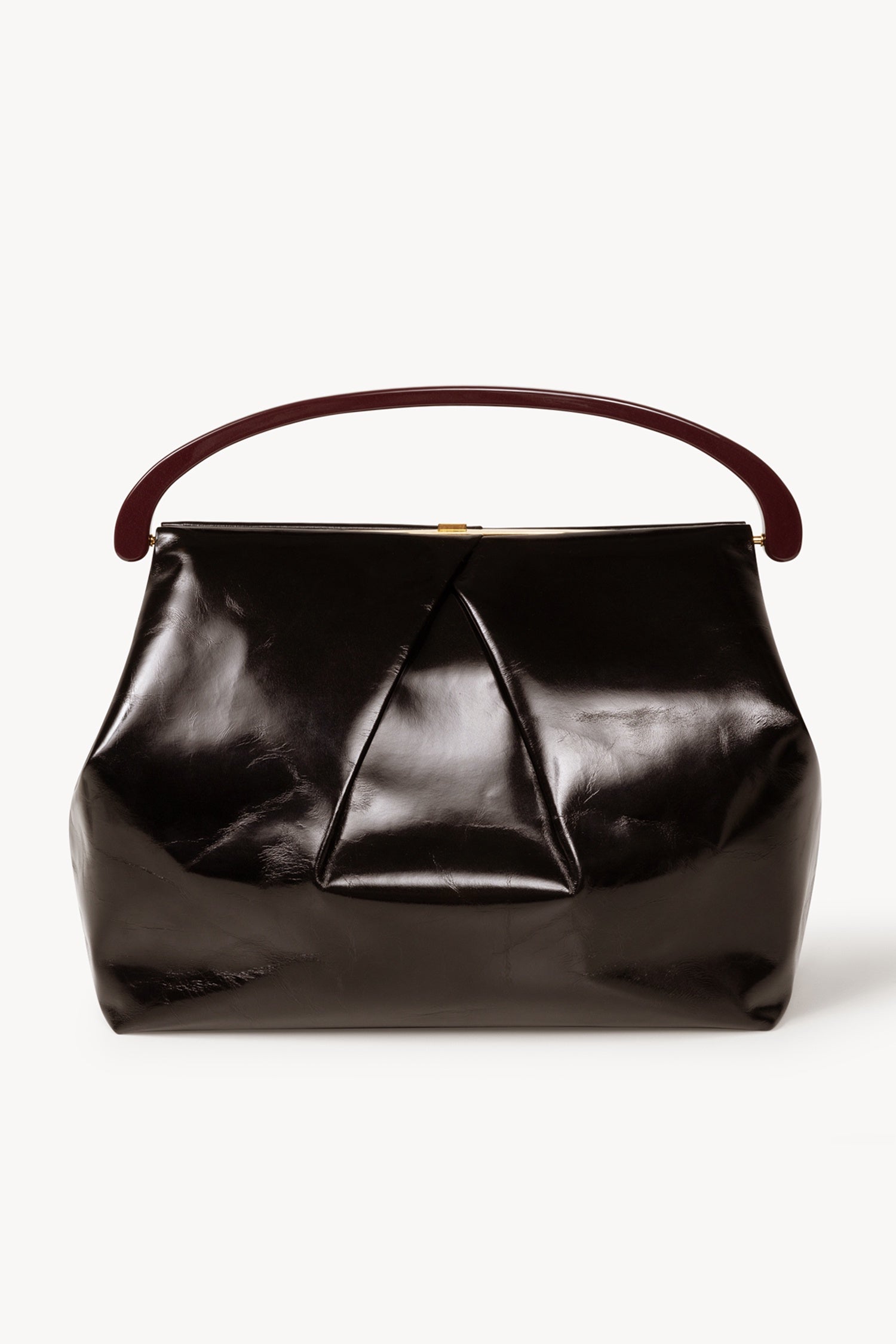 CRISP BAG IN DARK BROWN, AW25