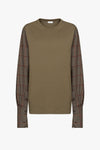 HEOS T SHIRT IN KHAKI, AW25