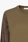 HEOS T SHIRT IN KHAKI, AW25