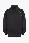 HUMY SWEATSHIRT IN BLACK, AW25