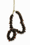 NECKLACE IN BROWN, AW25