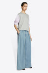 PAMPLONA DENIM PANT IN ICE BLUE, AW25