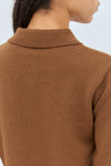 TURIEL POLO IN BROWN, AW25