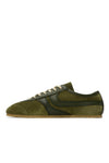 SUEDE SNEAKERS IN OLIVE