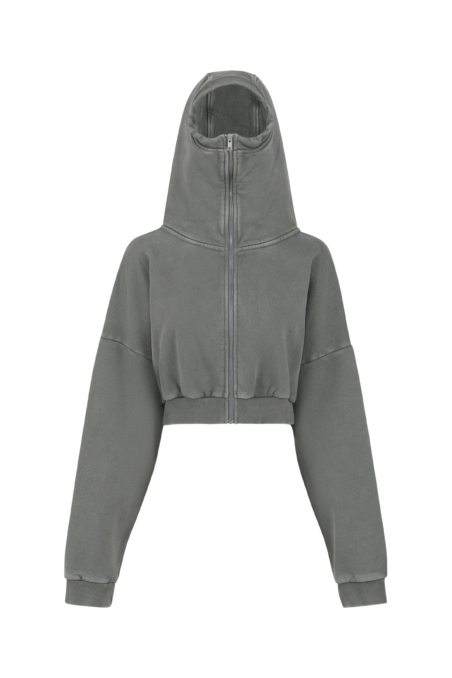 CROPPED FULL ZIP IN RHINO,UNIFORM 6