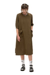 CARRIER DRESS IN KHAKI, SS25