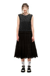 EDGE DRESS IN BLACK, SS25