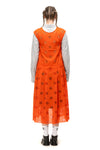 EDGE DRESS IN POPPY, SS25