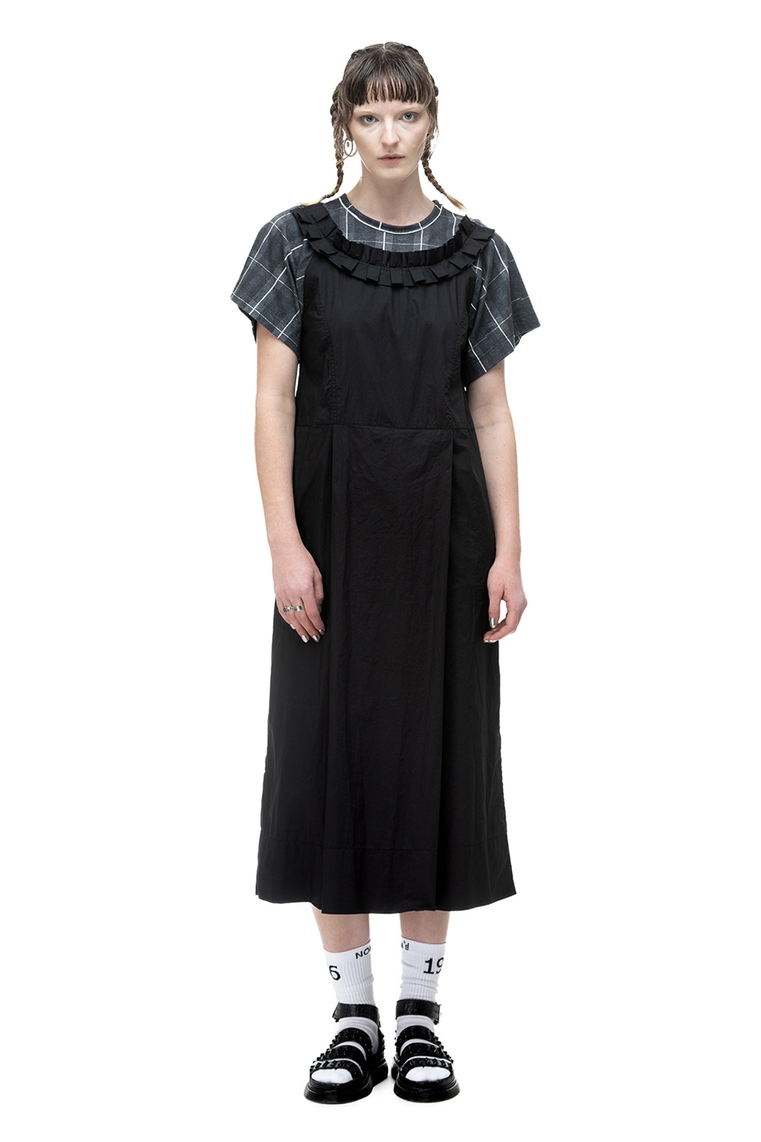 PICTURE DRESS IN BLACK, SS25