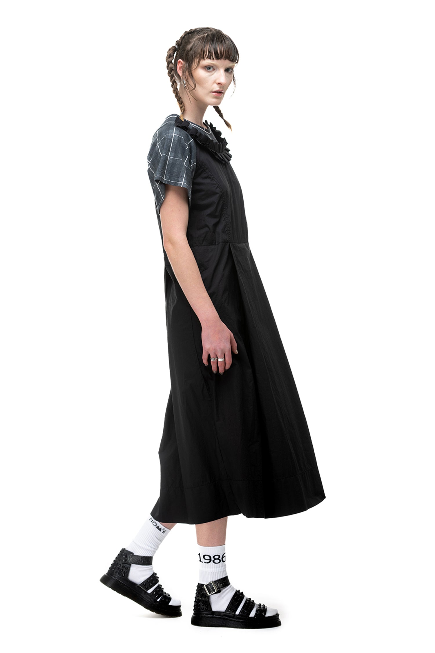 PICTURE DRESS IN BLACK, SS25