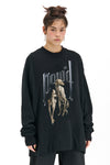 UNI SWEATSHIRT IN HOUND DOG PRINT, W25