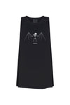 BAT SKELETON TANK DRESS