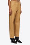 PULIAN DENIM PANTS IN BEIGE, SS24