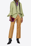 PULIAN DENIM PANTS IN BEIGE, SS24