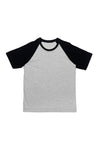 RAGLAN T - MOMENTUM IN GREY