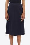 SHELL SKIRT IN NAVY, SS24