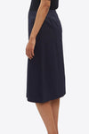 SHELL SKIRT IN NAVY, SS24