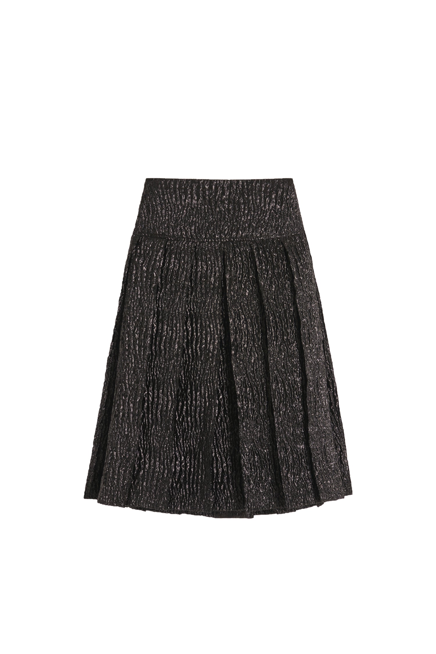 Black pleated outlet kilt skirt