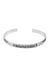 BRACELET RIVETE "LA NUIT" ARGENT