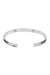 BRACELET RIVETE "LA NUIT" ARGENT