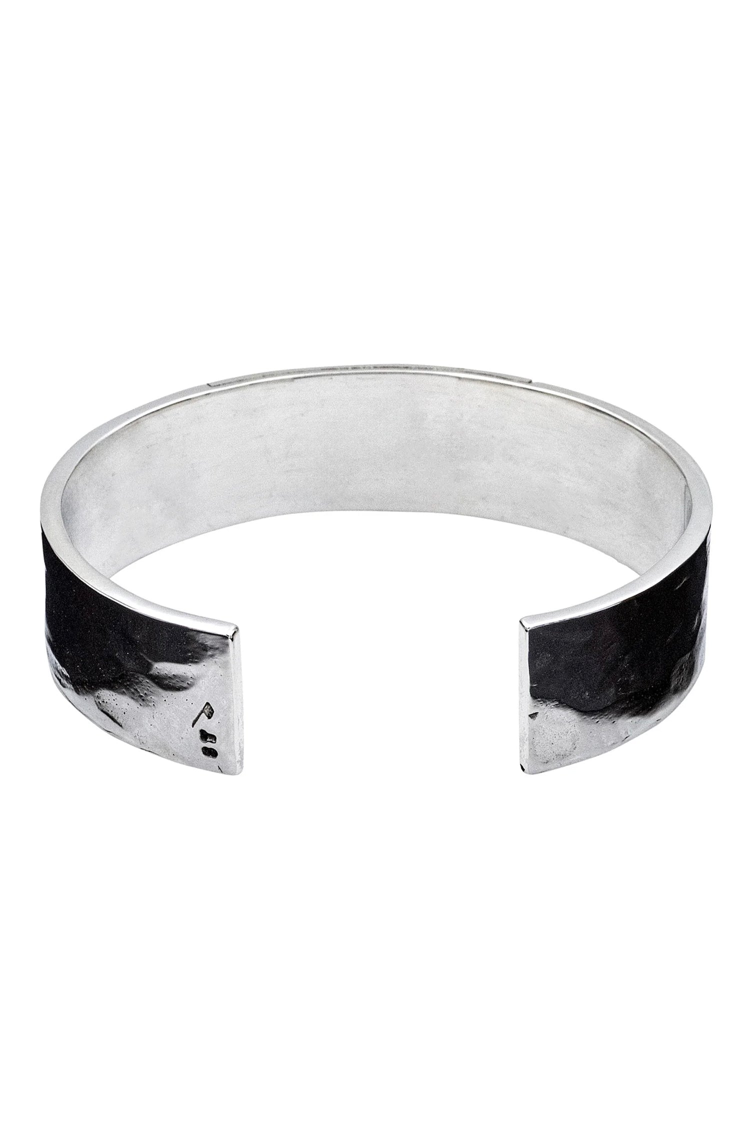 BRACELET 4 RIVETS "LA NUIT" ARGENT