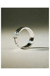 BAGUE RIEN OUERTE ARGENT