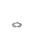 BAGUE ELUARD CROISEE ARGENT