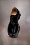 TABI LACE-UPS IN BLACK, SS24