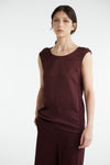 CURVE TANK IN GARNET, S25