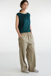 DRAWSTRING PANT IN PLAID (UNISEX), S25