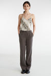 WIDE TROUSER IN GRANITE, S25