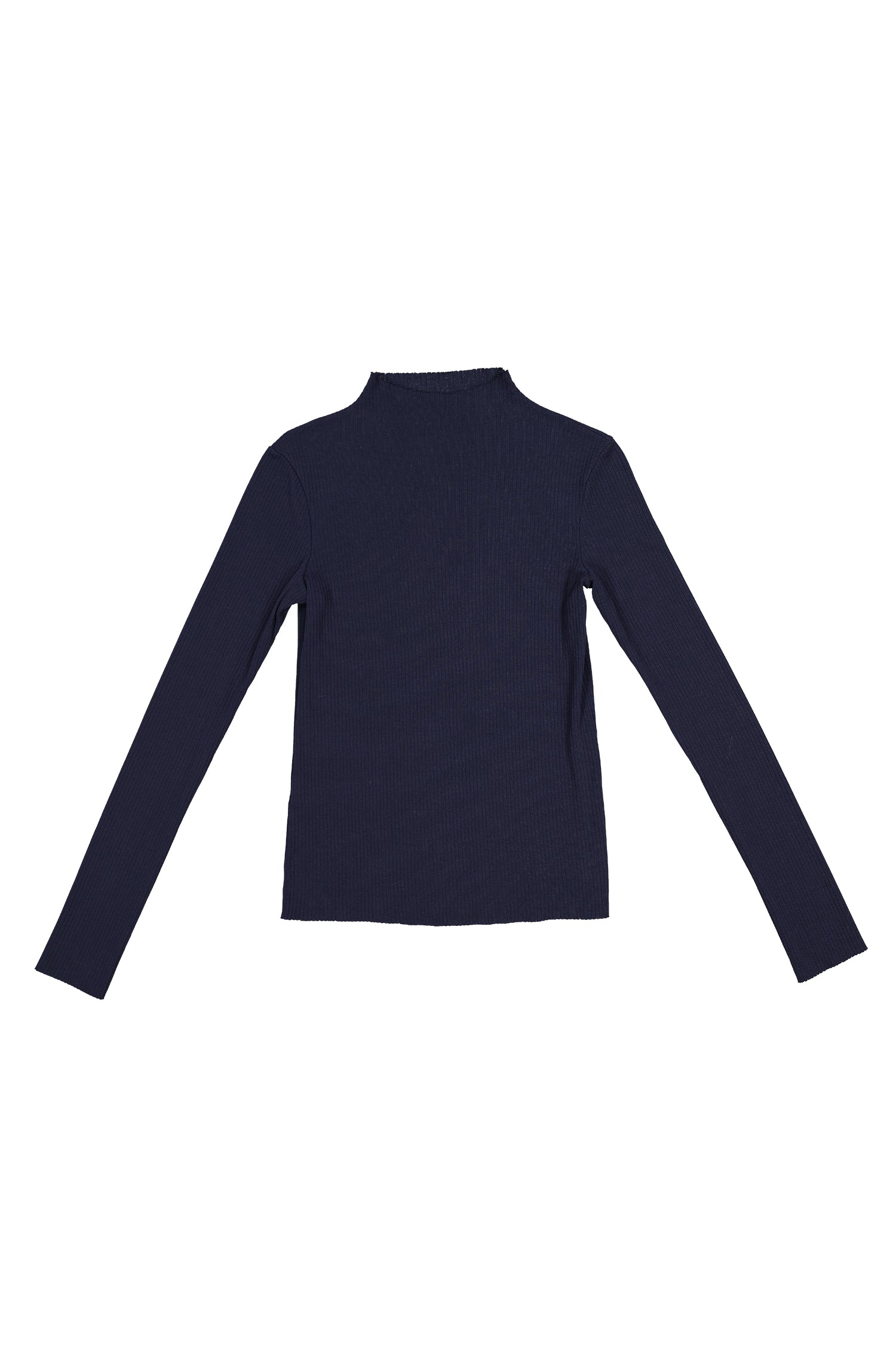 RIBBED TOP IN NAVYBLUE, W22