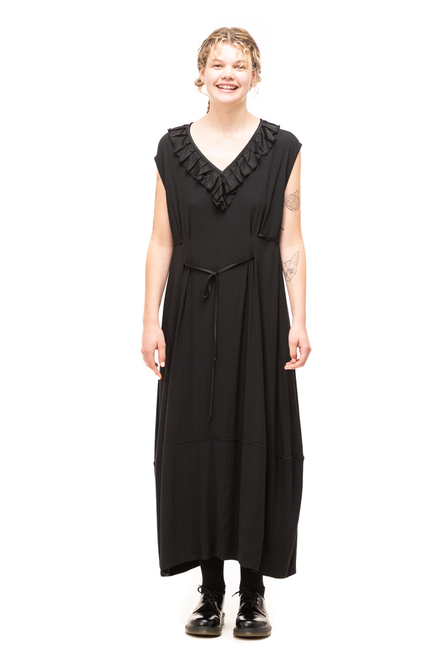 COCOON DRESS IN BLACK, W23 - Zambesi Store